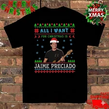 Pierce The Veil Jaime Preciado in Tour Christmas T-shirt S to 5XL CS63