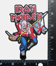   IRON MAIDEN METAL BAND MUSIC BATTLE JACKET VEST EMBROIDERED IRON ON PATCH