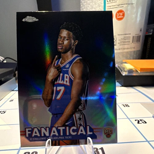 2025 Topps Chrome VJ Edgecombe Base (RAW)