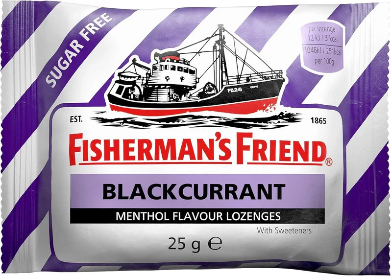 Fisherman's Friend Blackcurrant Lozenges 25g