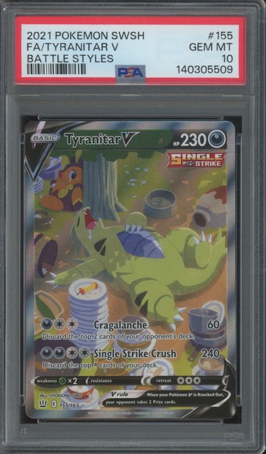 Tyranitar V #155 (Battle Styles (2021))