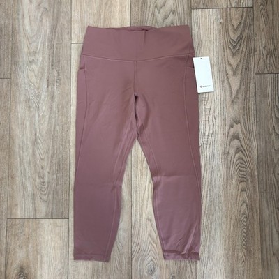 New Lululemon Size 14 Leggings Align HR Pant 25'' Pockets Spiced Chai SCHI $128