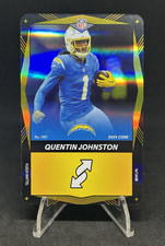 Quentin Johnston - Yellow FOIL - 2024 Uno Elite NFL Core - # 085