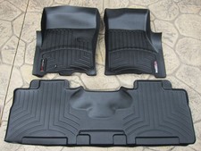 11-17 Ford Expedition Elmaxl Black 1st 2nd 3rd Row Weathertech Floor Liners