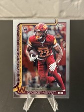 Topps Chrome 2025-2026 Jacory Croskey-Merritt #387 Washington Commanders Rookie