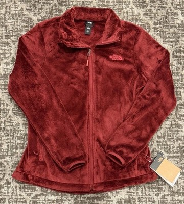 The North Face Osito Women's Full Zip Fleece Jacket Red Size M