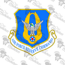 AIRFORCE RESERVE Emblem- DECAL, QUALITY 3M VINYL