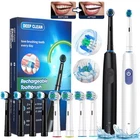 Rotating Electric Toothbrush for Adults, 5 Modes Deep Clean Electric Toothbrush
