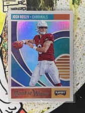2018 PANIN PLAYOFF QB JOSH ROSEN ROOKIE WAVE CARD #3 CARDINALS B4B. rookie card picture