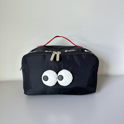 Lesportsac Anya Hindmarch Eyes Cosmetic Bag Vanity Case NWT