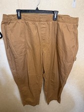 Old Navy Womens Brown Pants Stretch Waist Pul...