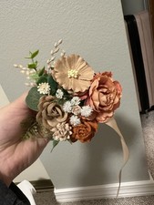 Corsage Band for Wedding/Prom Flower Wristlet New Never Worn Fake Flowers