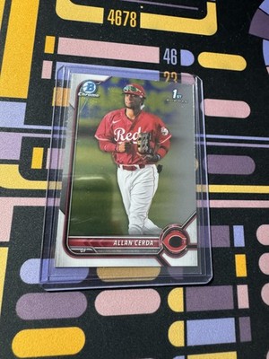2022 Bowman #BCP-142 Allan Cerda Chrome Prospects