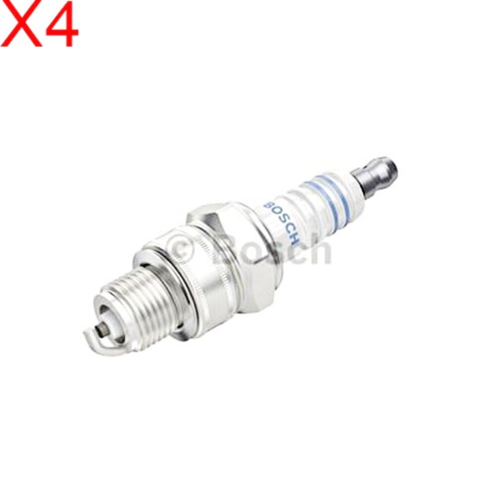 BOSCH X4 Spark Plug For FORD HERCULES HYOSUNG PGO SACHS SUZUKI 68-04 0241235754