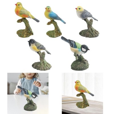 Simulation Vogel Figuren Simulierte Miniatur Vögel Deko Vogel Tiere Figur