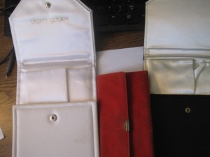 jewelry envelope boxes for necklaces lot of 3