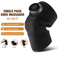 3 in 1 Cordless Knee Massager Brace with Heat Vibration for Pain Relief 1800mah