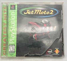 Jet Moto 2 PS1 Playstation 1 Complete CIB w/ Manual Reg Card Tested