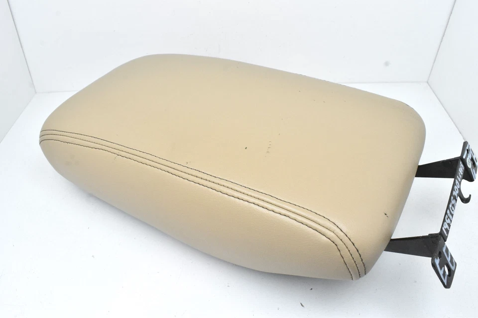 Lexus GS300 1998-2005 consola central cuero beige reposabrazos tapa superior cubierta OEM Foto 4 de 4