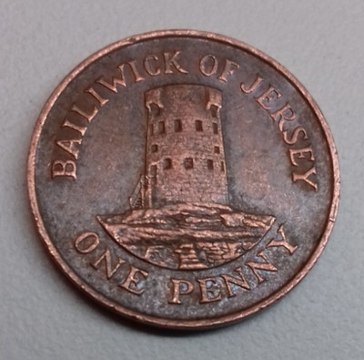 Jersey  1 Penny, 1986 ## Li3-2C