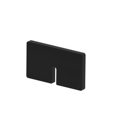 Gummieinlage f&uuml;r Glashalter MOD21 - f&uuml;r Glas 8.76 mm - 4 St&uuml;ck