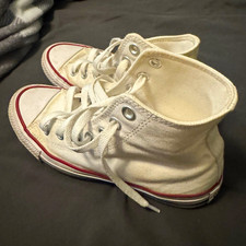 Converse Chuck Taylor All Star High Top Optic White Lace Up Sneaker M7650