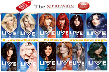 Schwarzopf Live Permanent Hair Dye Colour Lift Lightener Next Day UK