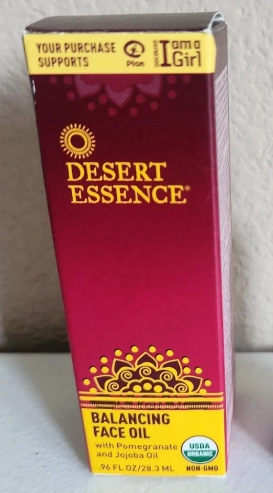 Desert Essence Balancing Face Oil 0.96 fl oz with Pomegranate & Jojoba Oil - Image 4 of 4