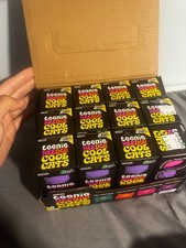 Schylling Teenie NeeDoh Cool Cats Tear-Resistant Multicolor Squeeze Ball 3 Pack