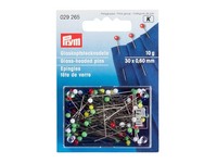 Prym Glaskopfstecknadeln 30 X 0,60Mm - Silber, Bunt - 1 Dose, 10G