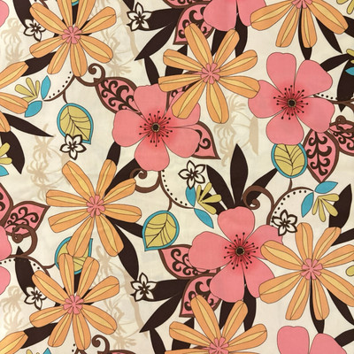 Michael Miller ''Floral Charm'' Fabric Large Scale Floral Design 2.5 yards