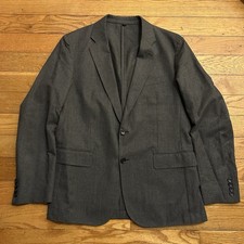J Crew Ludlow Moon Cloth Wool Blend Blazer Suit Jacket Slim 42R