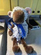 Handmade Crochet Sheep Plush | Amigurumi Lamb...