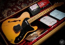 Fender Custom Shop 50's Telecaster Thinline Heavy Relic Butterscotch Blonde