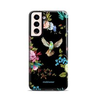 HandyhüLle FüR Galaxy S21 Mobiwear Case Cover SchutzhüLle Etui Nachtkolibri