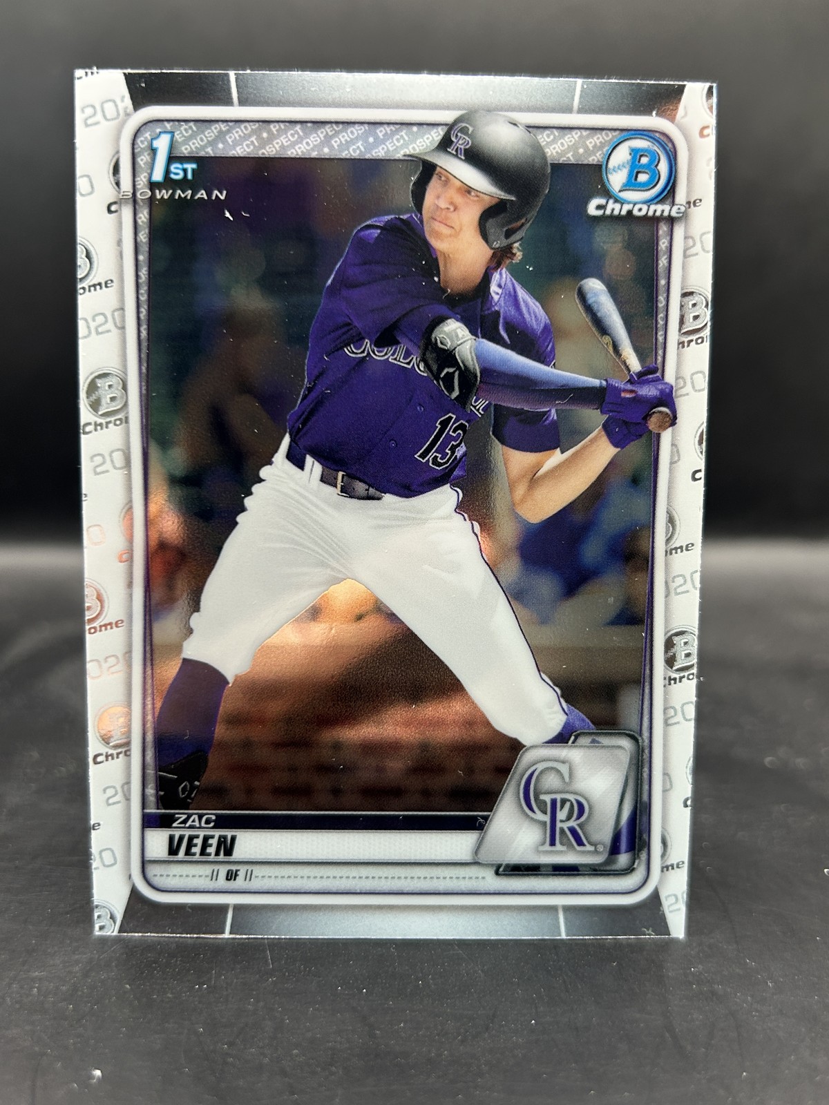 2020 Bowman Draft #BD-107 Zac Veen Chrome