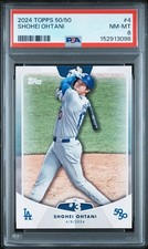 SHOHEI OHTANI 2025 Topps 50/50 Baseball HR # 3 PSA 8