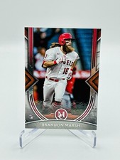 2022 Topps Museum Collection #10 Brandon Marsh Base Rookie Card RC LA Angels 💥