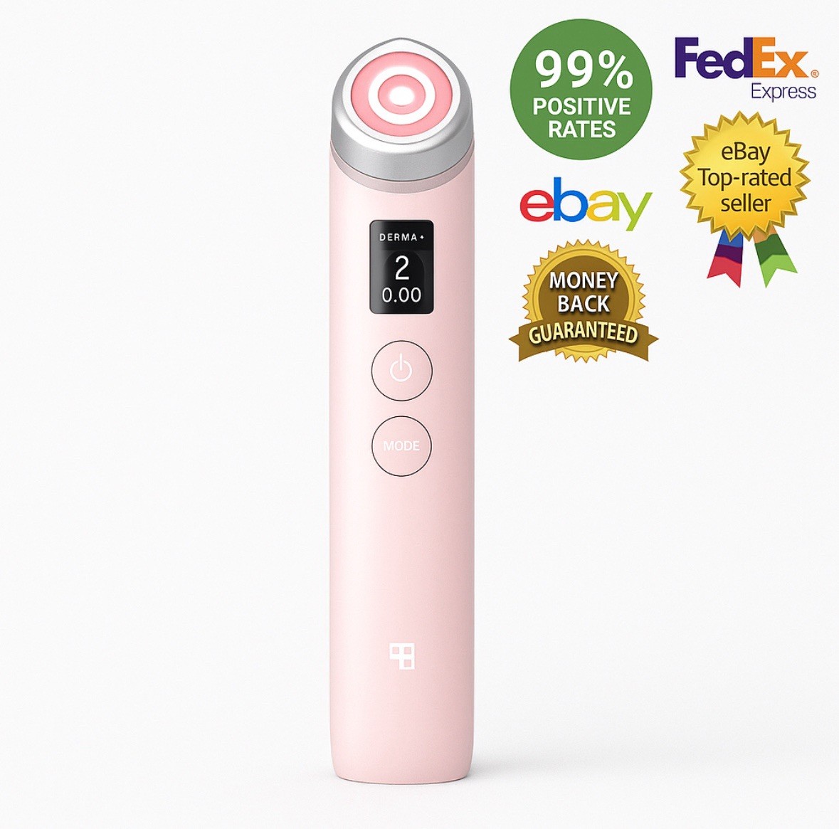 NEW Medicube Pink Age-R Booster Pro – 6-in-1 LED Microcurrent Facial Device