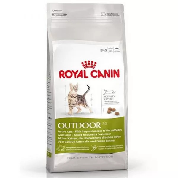 Royal Canin Outdoor 30 Gatto 2kg | Cibo Secco Alta Energia e Articolazioni