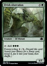 x4 Elvish Aberration - Dominaria Remastered - NM - MTG