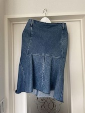 USED BALENCIAGA DENIM MERMAID SKIRT VERYGOOD