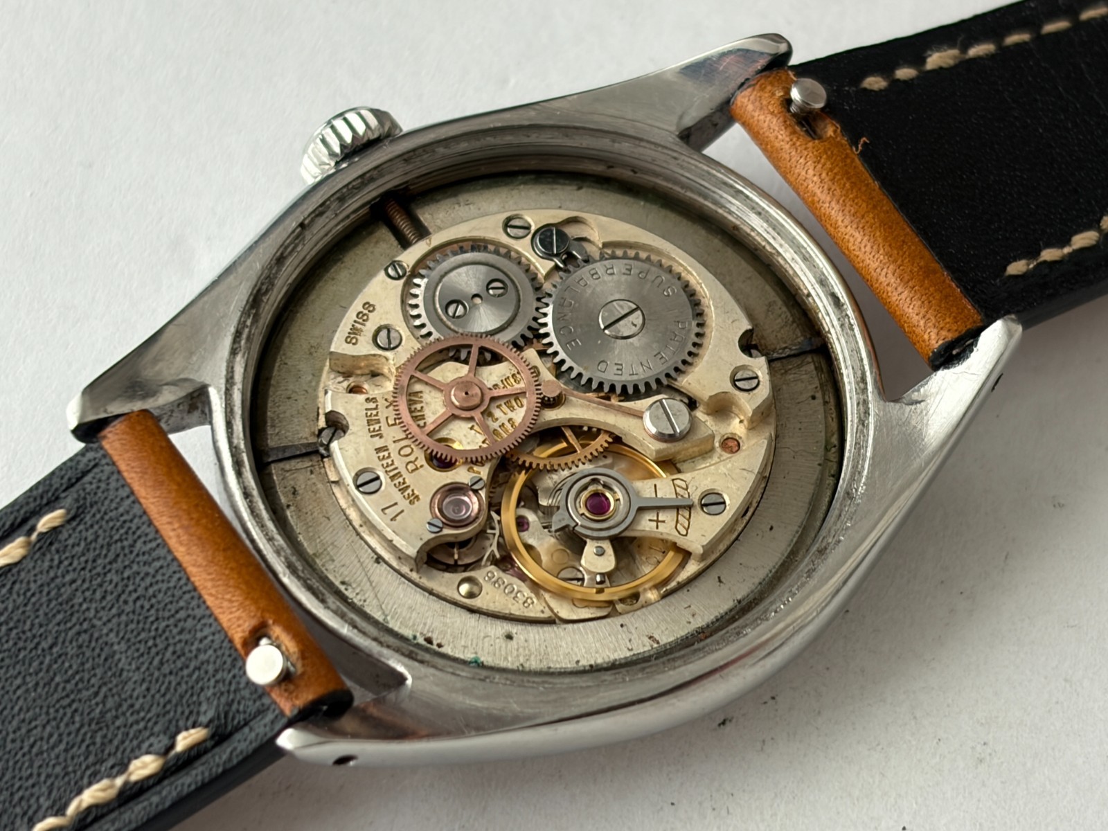 RARE Vintage Rolex Precision Oversized 36mm Ref. 6024 1950's Men's Watch image 6