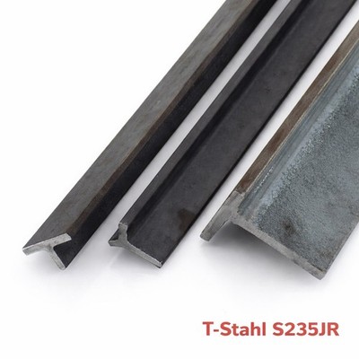 T Stahl S235JR T Profil roh 20 100 mm   Länge 500 bis 2000 mm Zuschnitt