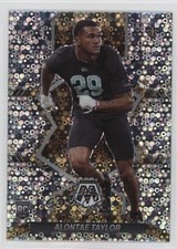 2022 Panini Mosaic Rookies No Huddle Silver Prizm Alontae Taylor #391 uk2