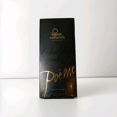 Bijoux Poeme essbare Farbe Body Painting Wilde Erdbeere 50 gr NEU