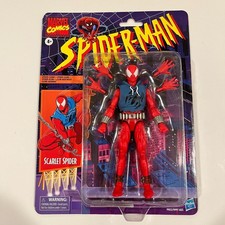 Marvel Legends Scarlet Spider Spider-Man Retro Card 6  New 1 12