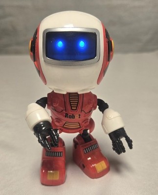 Induction Robot Lights Sounds Joint Rotation Smart Toy Multifunction Robot Metal