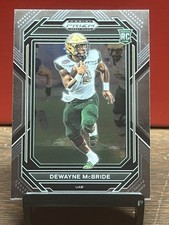 2023 Panini Prizm Draft Picks Dewayne McBride Base Rookie Card 131