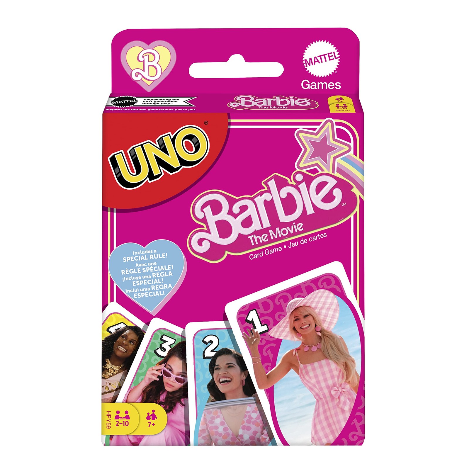 Barbie The Movie - UNO Kartenspiel fr Filme Fans mit Lieblingscharakteren und u 2890₽